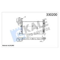 Motor Su Radyatoru (Klimali) Mercedes Sprinter 901>904 96>06 KALE 0915031AB