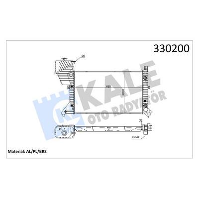 Motor Su Radyatoru (Klimali) Mercedes Sprinter 901>904 96>06 KALE 0915031AB