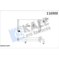 Kalorifer Radyatoru Tempra Sx Ak 2.0 (2 Sira Al+Pl) KALE 1782812AL