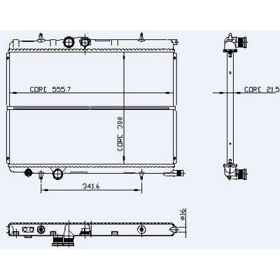 Motor Radyator P206 Xsara (1 Sira Cu+Pl) KALE 2009101PA