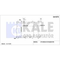 Motor Su Radyatoru I10 1 1 08> Otomatik (348×442×20) KALE 341970