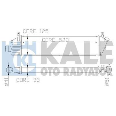 Turbo Radyatoru (Intercooler) Nissan Micra K12 1 5 Dci 2003 2010 KALE 342360