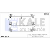 Turbo Radtatoru Laguna Iii Latitude 1 5Dci / 2 0Dci KALE 342385