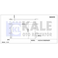 Klima Radyatoru A4 A6 1.9 Tdi 00>04 Alz Bfb Avb Bbj KALE 342410