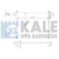 Klima Radyatoru Nissan Micra 1.2 (At) 2010> KALE 342435