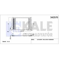 Klima Radyatoru Astra F 92> 98 KALE 342570