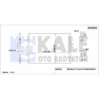 Klima Radyatoru Clio Ii 1.5 Dci 01>08 KALE 342835