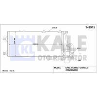 Klima Radyatoru Corsa Combo 1.7 Di / Dti 01> (558×381) KALE 342915