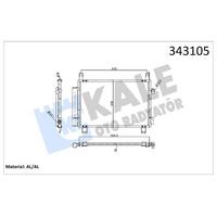 Klima Radyatoru Toyota Yaris 1.4 D4D 2005> KALE 343105