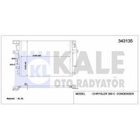 Klima Radyatoru  300 C / Touring 3.0 Crd 05 12 KALE 343135