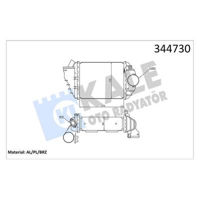 Turbo Radyatoru Passat 2 5Tdi 1 8T 2 0Tdi Afb Akn Amx Atq Bau Bdh Awt Alt Bdn Bdp 97> 05 A4 2 5Tdi Afb Akn 97>01 Superb 2 5Tdi Aym 02>08 KALE 344730