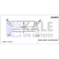 Turbo Radyatoru Bmw E46  X3 E83 M47 M57 KALE 344805