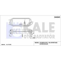 Intercooler Ix35 Kia Sportage 2010> KALE 344945