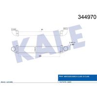 Turbosarj Radyatoru A-Class W169 04>12 B-Class W245 05>11 KALE 344970