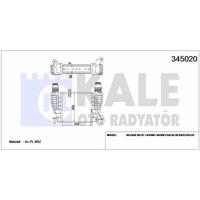 Turbo Radyatoru (Intecooler) Nissan Note 1 5 Dci 2006 2012 KALE 345020