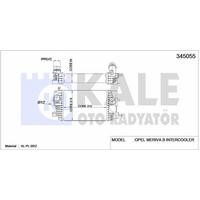 Turbo Radyatoru Meriva B A14Net KALE 345055