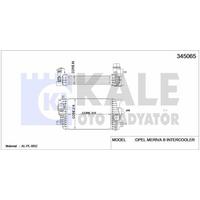 Intercooler Meriva B KALE 345065