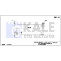 Turbo Radyatoru Megane Iii Scenic Iii 2 0Dci KALE 345105