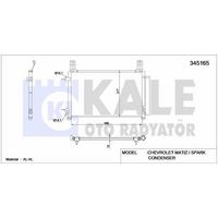 Klima Radyatoru   Matiz / Spark 0.8 M200 M250 KALE 345165