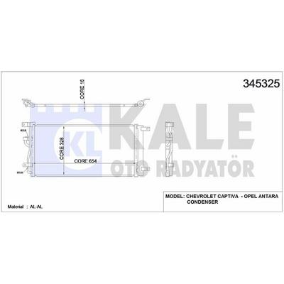 Klima Radyatoru Captiva Antara KALE 345325