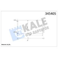 Klima Radyatoru Honda Accord 2013> KALE 345405