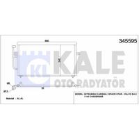 Klima Radyatoru Mitsubishi Carisma 1.9 Did 2000> Volvo S40 1999-> KALE 345595