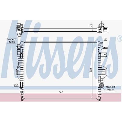 Motor Su Radyatoru Touareg 4 2 V8 Fsi / Tdi 10> KALE 345865