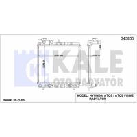 Motor Su Radyatoru Hyundai Atos 1 0 97 04 Otomatik (355×388×16) KALE 345935