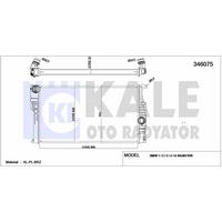 Motor Su Radyatoru Man/Sanz (Klimali/Siz) Bmw N13 N47 N B37 B47 F20 F30 F32 F34 I3 KALE 346075