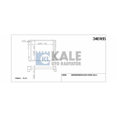 Motor Su Radyatoru (Klimasiz) 190 W201 84>87 W124 85>93 S124 85>92 C124 87>92 KALE 346165