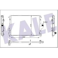 Motor Radyatoru Logan Sandero Duster 1 5Dci K9K 08> KALE 346210