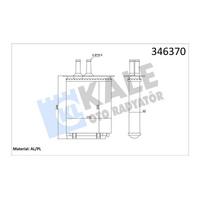 Kalorifer Radyatoru Barchetta Punto Lancia Y KALE 346370