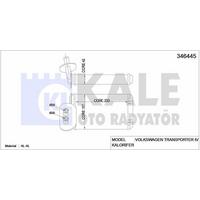 Kalorifer Radyatoru (Klimali) Transporter T4 96>03 KALE 346445