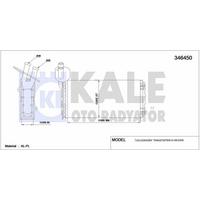 Kalorifer Radyatoru (Klimali) Transporter T4 96>03 KALE 346450