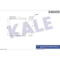 Kalorifer Radyatoru A3 Leon Toledo Octavia Caddy 1 6 / 1 8 / 2 0 / 2 0Tdi 03> KALE 346455