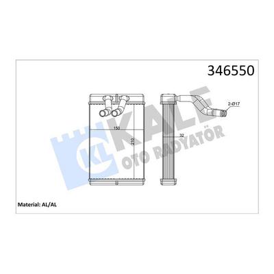 Kalorifer Radyatoru Starex Tci Minibus (211×158×36) KALE 346550