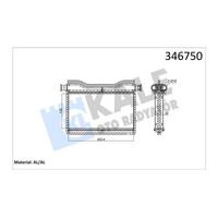 Kalorifer Radyatoru Bmw F10 F01 N47 KALE 346750