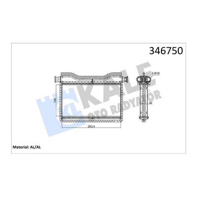 Kalorifer Radyatoru Bmw F10 F01 N47 KALE 346750