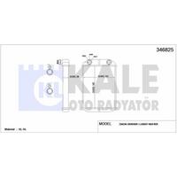 Kalorifer Radyatoru Dacia Dokker Lodgy 1.2 Tce  1.5 Dci  1.6 KALE 346825