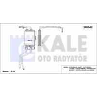 Kalorifer Radyatoru Expert Iii Jumpy Iii Scudo Iii C8 P807 2 0Hdi 16V / 1 6Hdi 16V KALE 346840