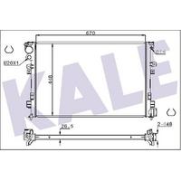 Motor Su Radyatoru Jumpy Scudo Evasion Dw8 Klimali Jumpy Scudo Evasion Dw10 (2 0Hdi 8V) KALE 347225