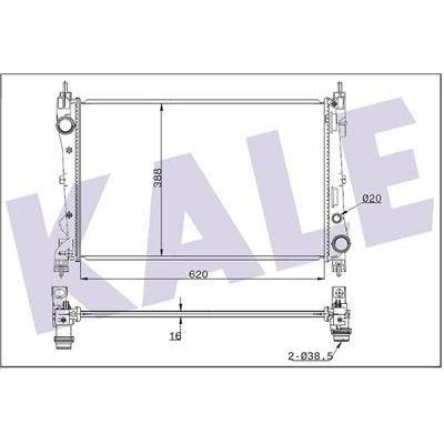 Motor Radyatoru Doblo Iii 1 3 / 1 4 Klimali KALE 347325