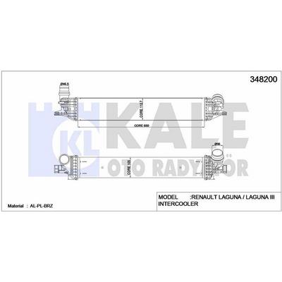 Turbo Radyatoru Laguna Iii KALE 348200