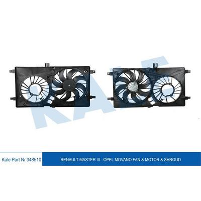 Fan Motoru Master Iii 10> Opel Movano B 10> 2.3  Dci  (Davlumbazli) Tek Motorlu KALE 348510