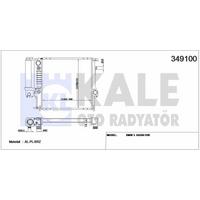 Motor Su Radyatoru Bmw E36 KALE 349100