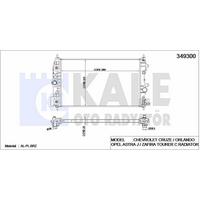 Motor Su Radyatoru (Otomatik) Cruze - Astra J - Zafira C A14Nel - A14Net - A16Xer - A16Let KALE 349300