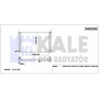 Motor Su Radyatoru Fiesta 1 25 16V / 1 4 16V / 1 4Tdci 01>08 Mazda Ii 1 4Cd Manuel KALE 349500