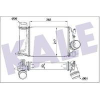 Turbo Radyatoru (Intercooler) Nissan Qashqai 1 2 2013> Renault Megane Iv 1 2 2015 KALE 350970