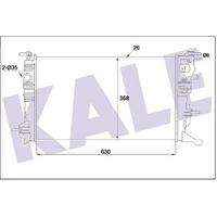 Motor Radyatoru Scenic Iii / Grand Scenic Iii KALE 351030