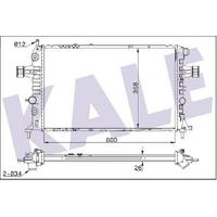 Motor Su Radyatoru Brazing (Otomatik) Astra G Zafira A X16Xel Z16Xe 98> 10 KALE 363700